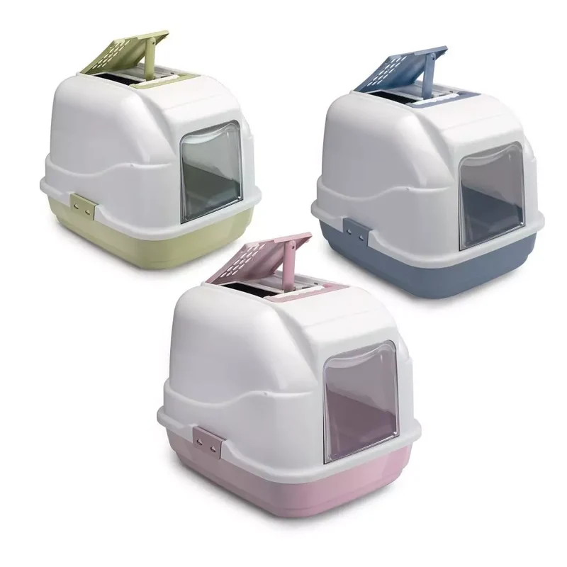 IMAC Easy Lettiera Toilette per Gatti Chiusa con Filtro