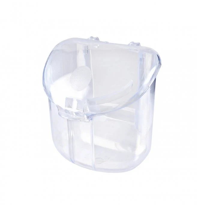 IMAC Star Mangiatoia Trasparente per Gabbie Uccelli
