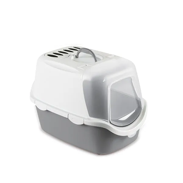 Zolux EasyClean Lettiera Toilette per Gatti Chiusa - Grigio