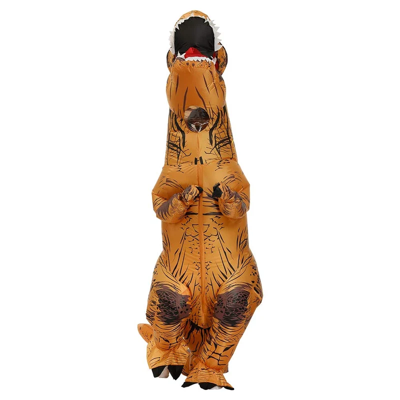 JASHKE Costume Dinosauro Gonfiabile Tuta T-rex Gonfiabile Costumi Trex Gonfiabili Travestimento Dnosauro per Adulti