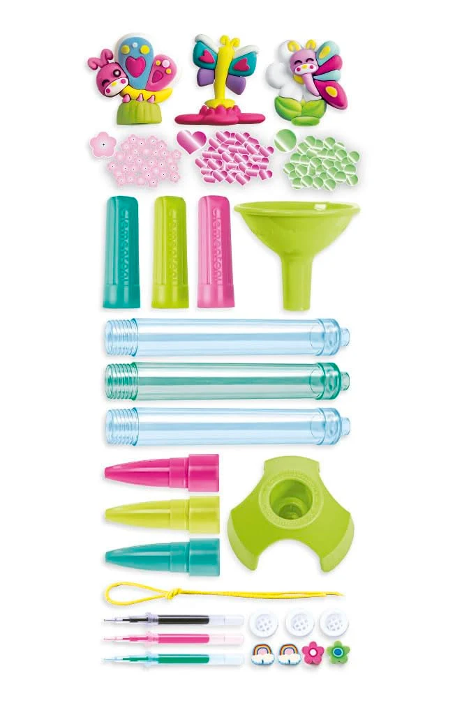 Clementoni- Idea-Mini Lab Penne Butterfly, Colore, 18873