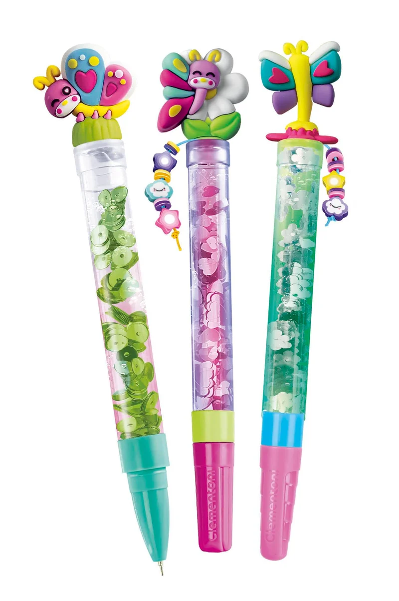 Clementoni- Idea-Mini Lab Penne Butterfly, Colore, 18873