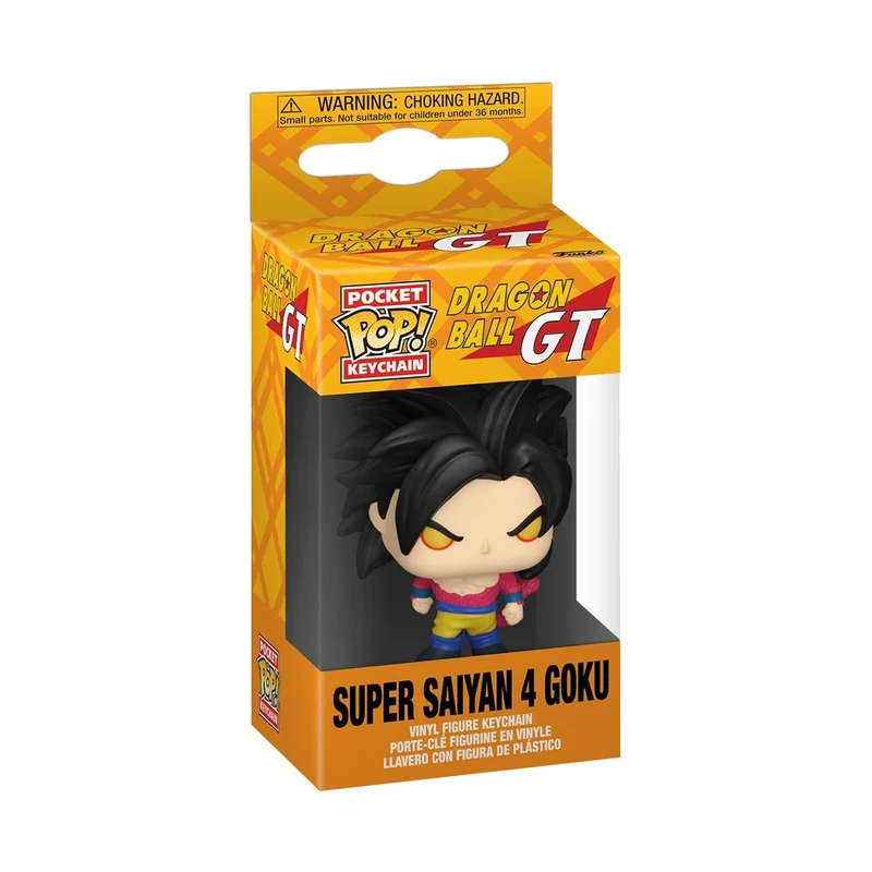 Funko Pop! Keychain: Dragon Ball GT - S Goku - Mini Figura in Vinile da Collezione Novità Portachiavi - Riempitivi per Calze - Idea Regalo - Merchandising Ufficiale - Anime Fans - Minifigure