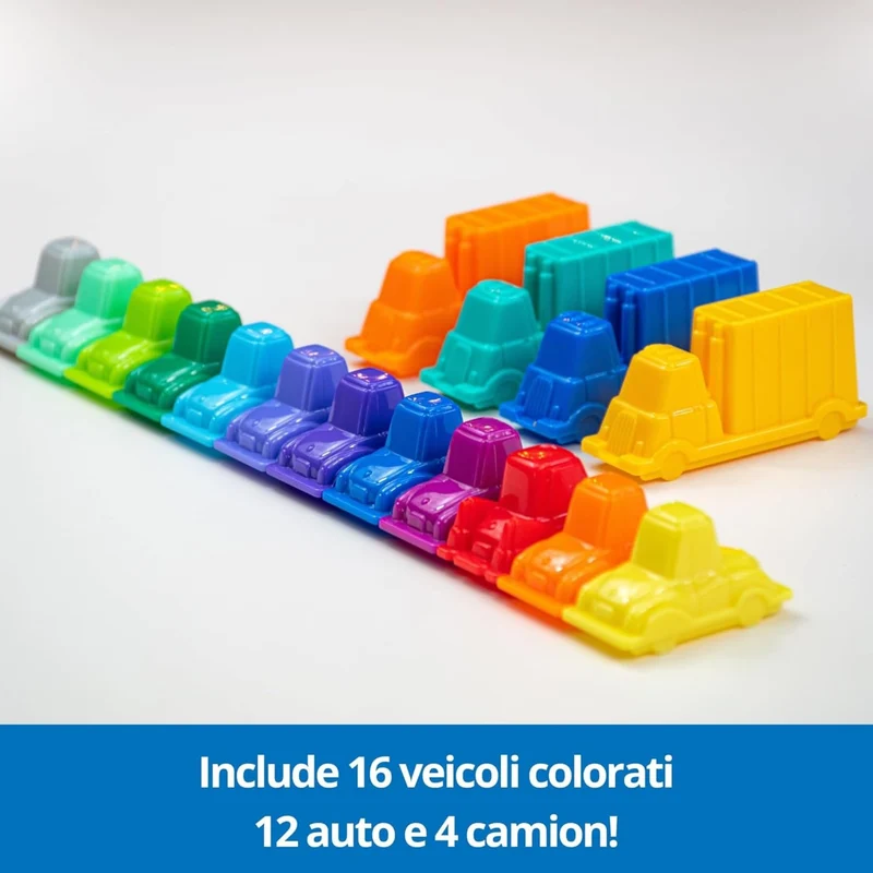 ThinkFun - Rush Hour Gioco | Giochi Da Tavolo per Bambini 40 Sfide | Bambino e Bambina 8 Anni Idee Regalo | Giochi Bambini 8 Anni | Rush Hour Versione Italiana