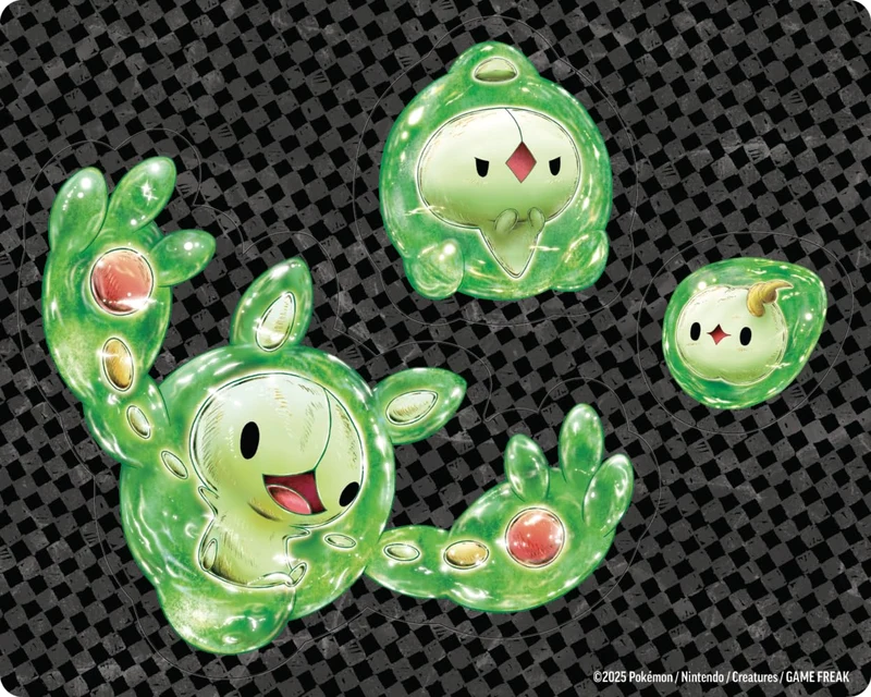 Pokémon: collezione con adesivi (Reuniclus) dell’espansione Scarlatto e Violetto - Luce Nera del GCC Pokémon (una carta promozionale olografica e tre buste di espansione)