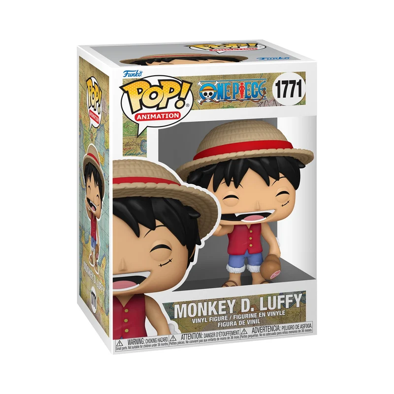 Funko Pop! Animation: One Piece - Monkey D. Luffy - Figura in Vinile da Collezione - Idea Regalo - Merchandising Ufficiale - Giocattoli per Bambini e Adulti - Anime Fans