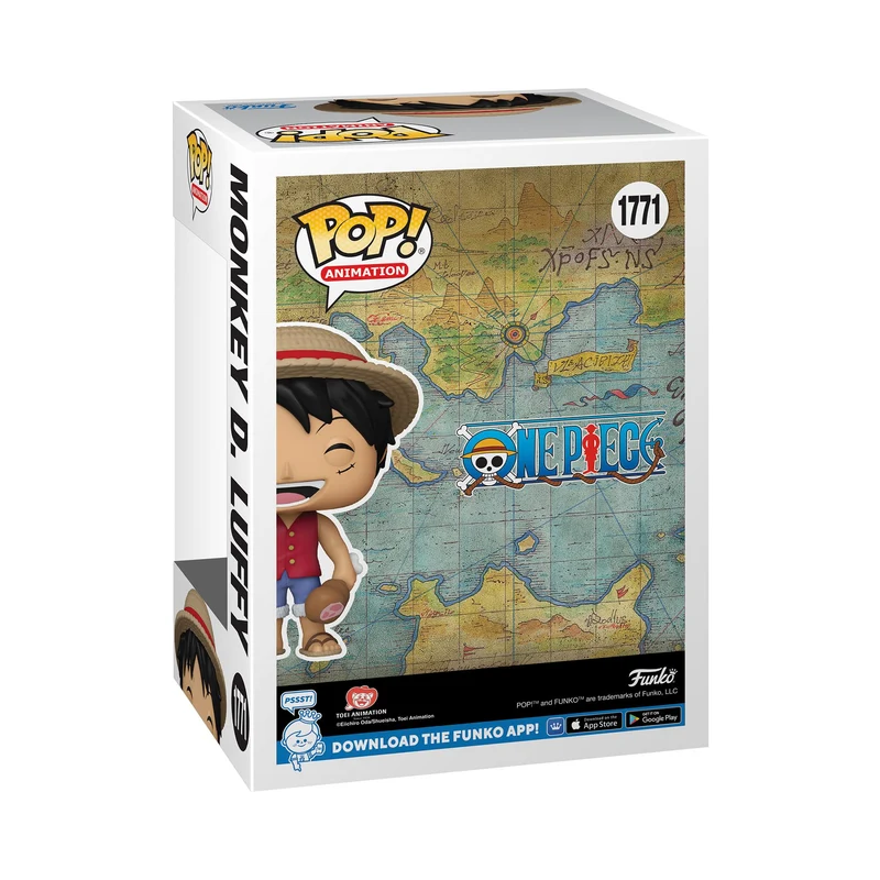 Funko Pop! Animation: One Piece - Monkey D. Luffy - Figura in Vinile da Collezione - Idea Regalo - Merchandising Ufficiale - Giocattoli per Bambini e Adulti - Anime Fans