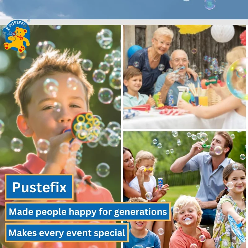 Pustefix 420869725 - Ricarica per Bolle di Sapone Maxi, 1 l