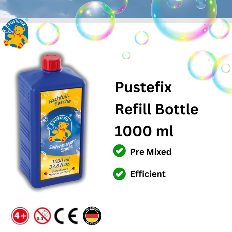 Pustefix 420869725 - Ricarica per Bolle di Sapone Maxi, 1 l