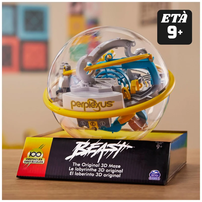 Perplexus Beast labirinto tridimensionale con percorsi e 100 ostacoli; da 8 anni in su