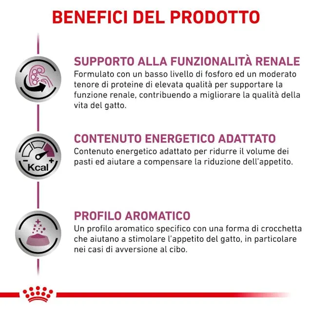 Royal Canin Renal 400g - Crocchette per Gatti