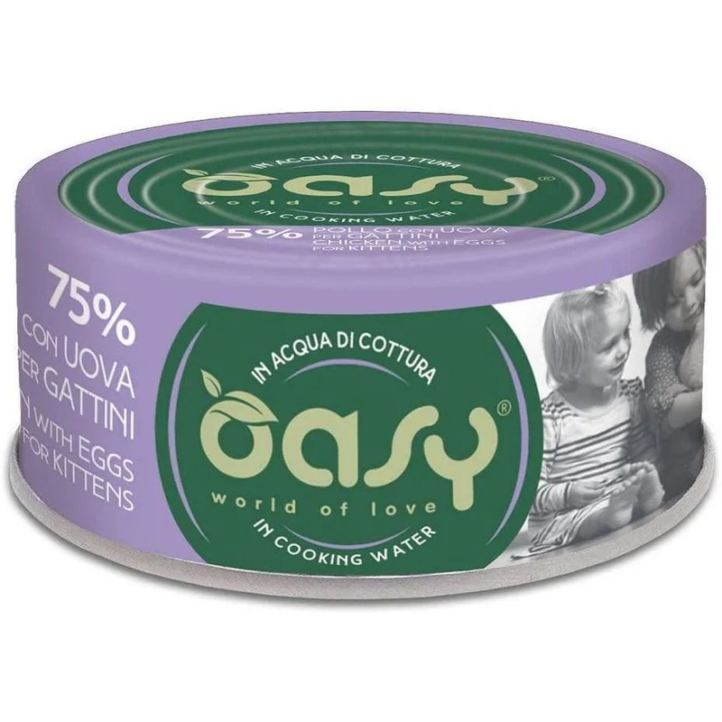 Oasy More Love per Gattini con Pollo 70g
