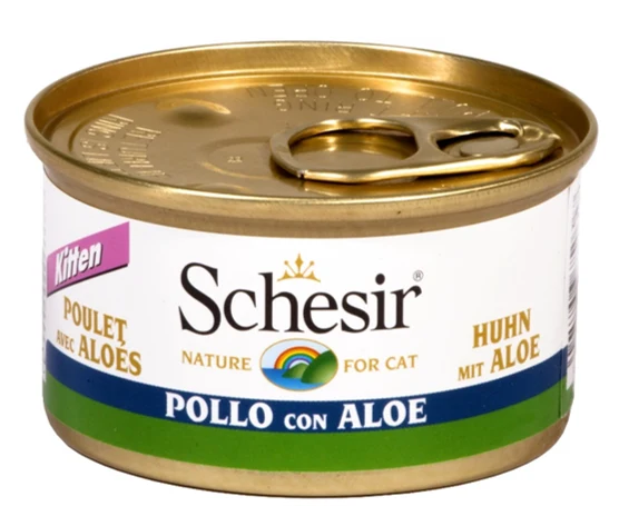 Schesir Gatto Kitten Care Pollo Aloe 85g