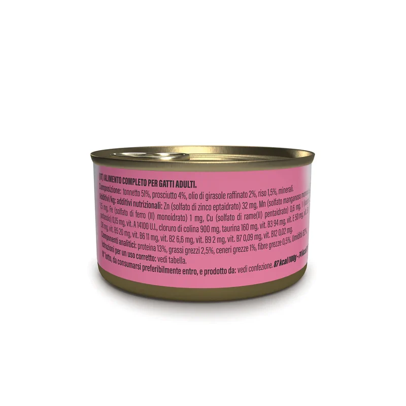 Schesir Tonnetto Prosciutto Gatto Adulto 85g