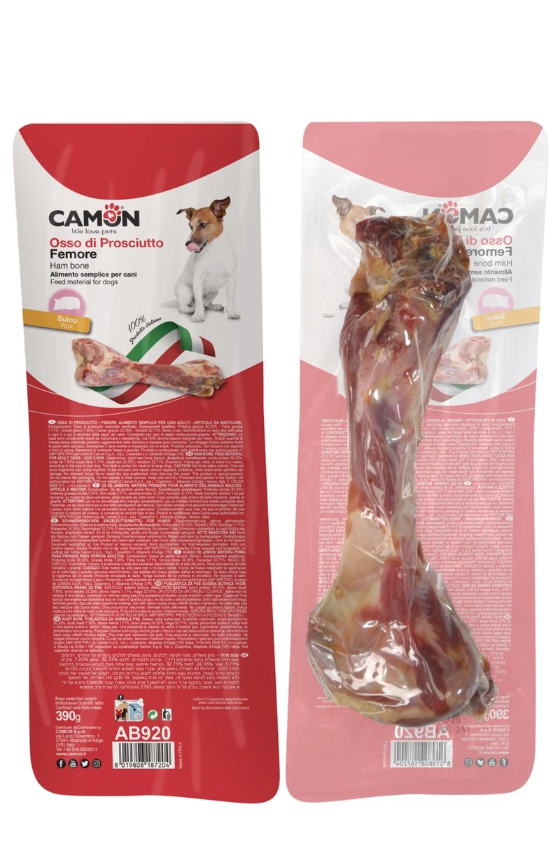 Camon Osso di Prosciutto Cani 390 g