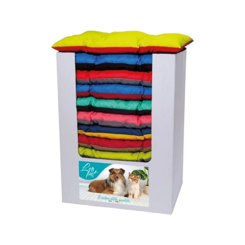 LEOPET Cuscino Bomber Spigato 85x60cm