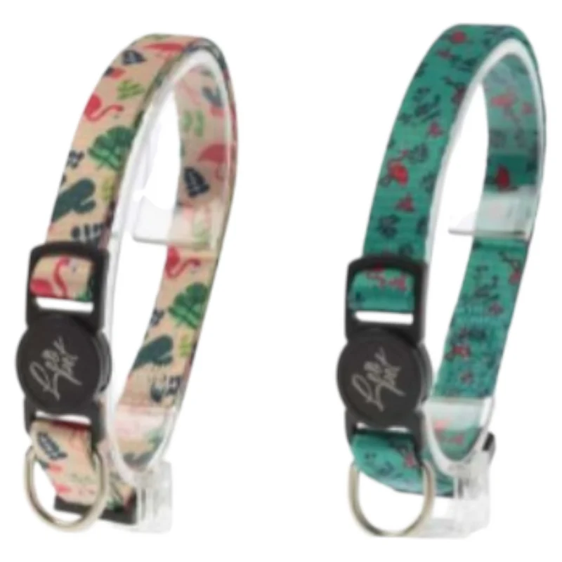 LEOPET Collare Flamingo per Gatto