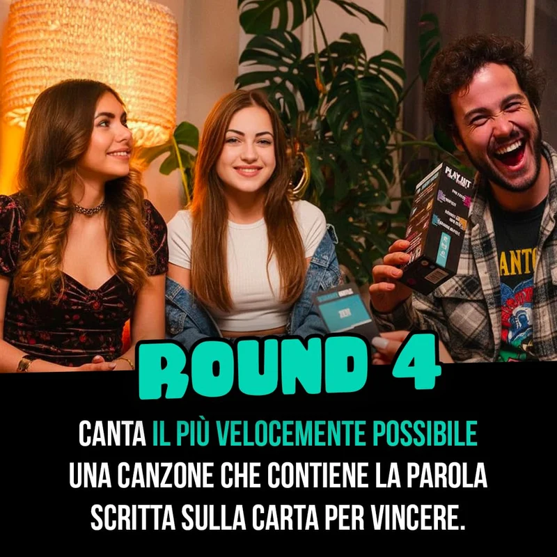 ATM Gaming PLAY HIT - Gioco da Tavolo Musicale - Blind Test, Karaoke e Quiz per Feste - 2 a 10 Giocatori - Divertente, Dinamico e a Squadre - Perfetto per Serate, Famiglie e Amici - Italiano