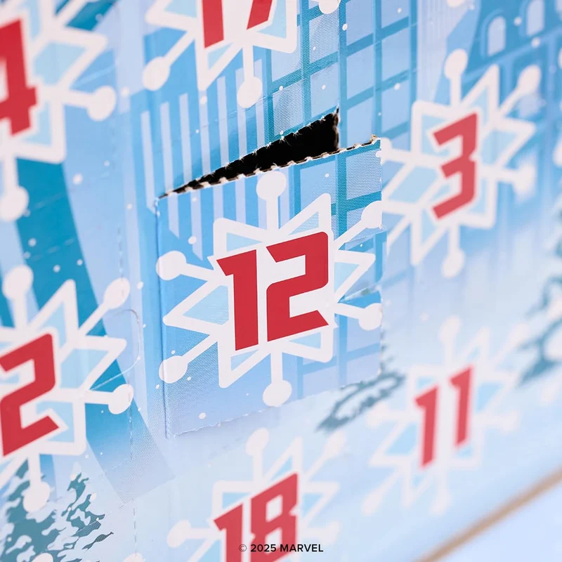 Funko Bitty Pop! Countdown Calendar: Marvel Comics- Calendario Dell'avvento - 24 Giorni di Sorprese - Mini Figura in Vinile da Colleziones - Mystery Box - Idea Regalo - di Natale