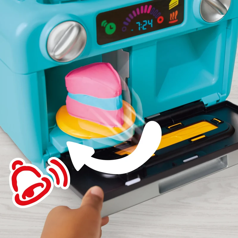 Hasbro Play-Doh, Playset Super Fetta di Torta, Arti e Mestieri Creativi per Bambini e Bambine dai 3 Anni in Su, Include 11 Vasetti di Pasta Modellabile e Accessori