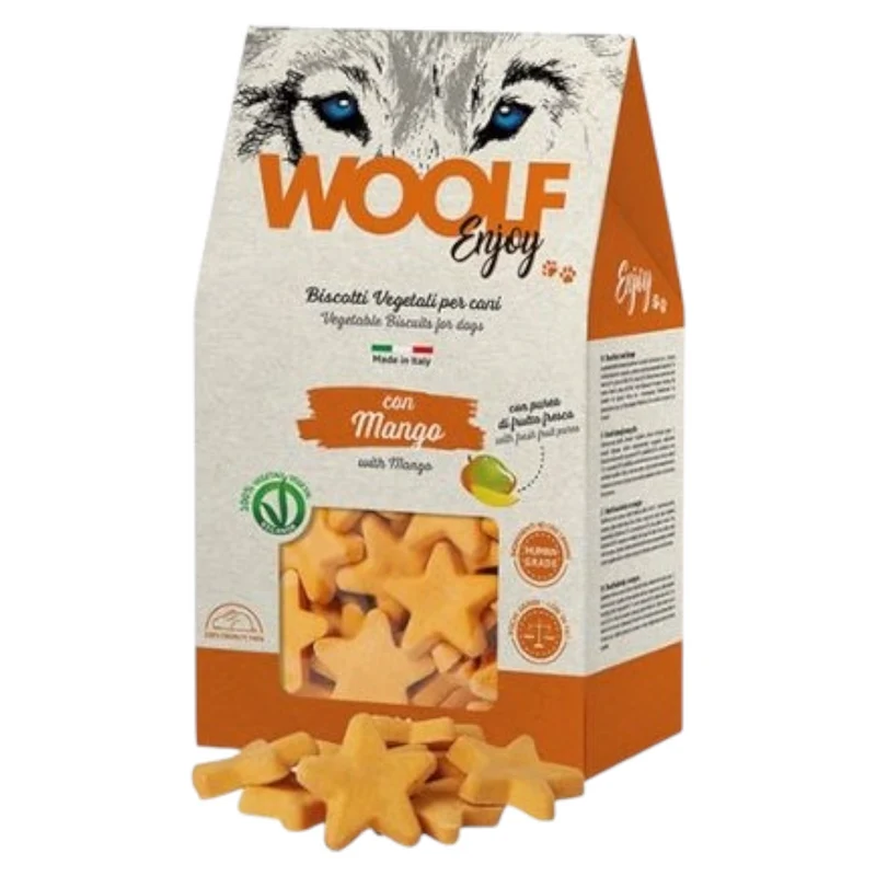 WOOLF Biscotti Vegetali al Mango 400gr
