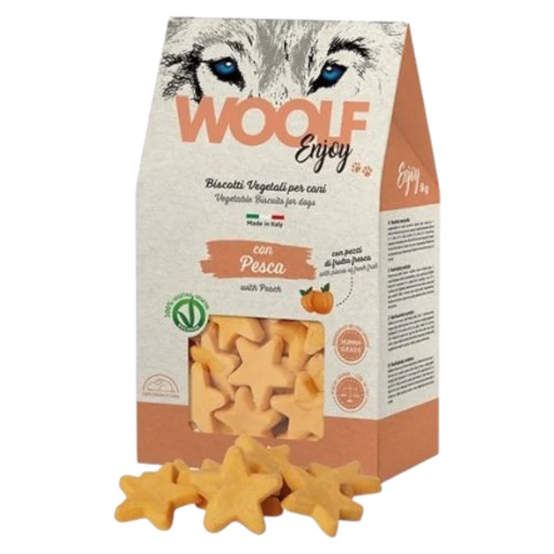 WOOLF Biscotti Vegetali alla Pesca 400gr