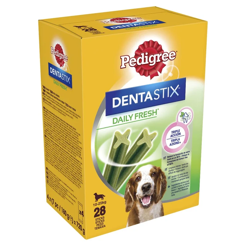 Pedigree Dentastix Fresh Medium 28pz – Cani di Taglia 10-25kg