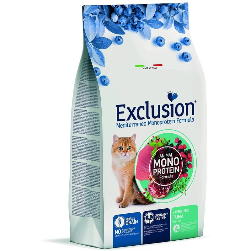 Exclusion Mediterraneo Monoprotein Sterilized Tonno 300g - Secco Gatto