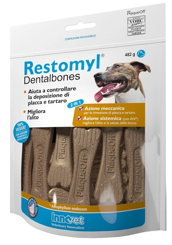 Restomyl Dentalbones Pulizia Dei Denti Per Cani 482g