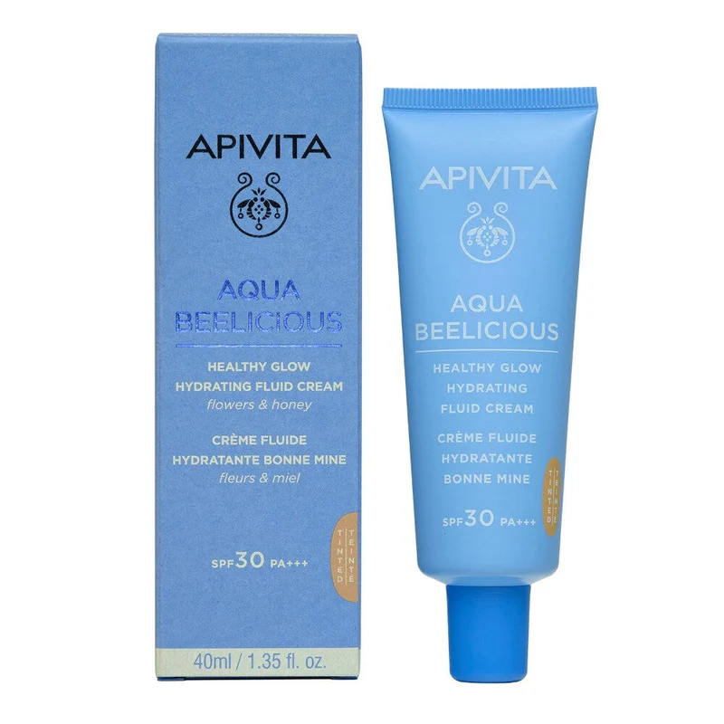 Apivita Aqua Beelicious Crema Fluida Idratante Healthy Glow 40ml