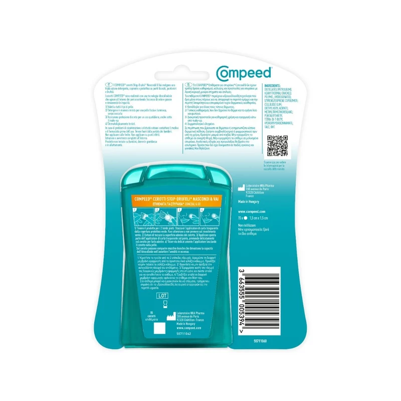 Compeed Cerotti Stop Brufoli 15 Pezzi
