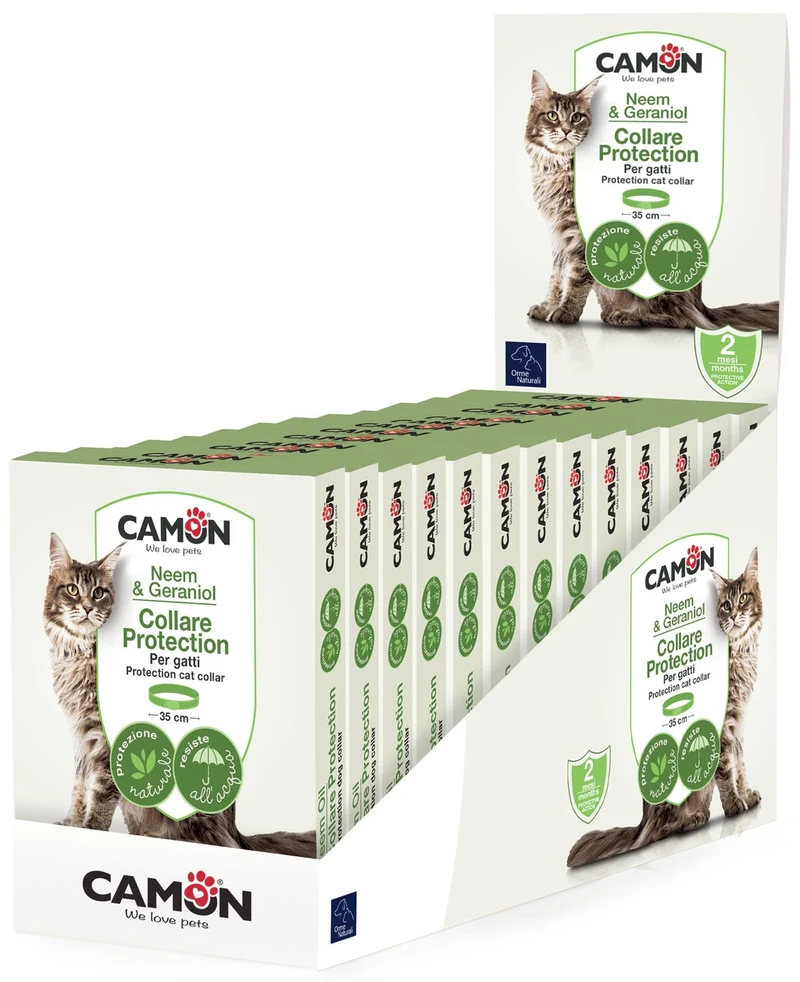 Camon Collare Barriera Neem Gatto 35cm