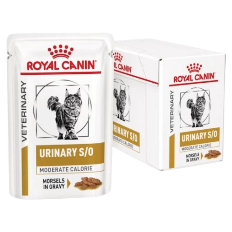 ROYAL CANIN Vet Gatto Urinary S/O Moderate Calorie 12x85gr (Pack)