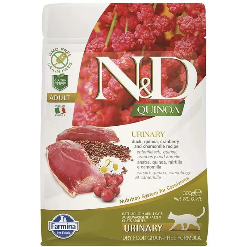 Farmina N&D Quinoa Grain Free Urinary Anatra 300g