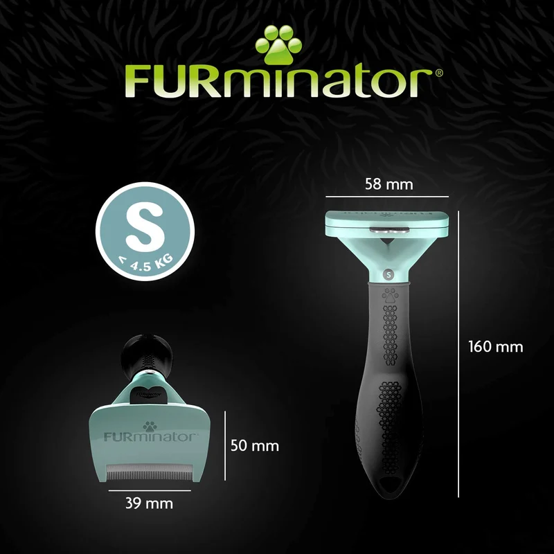 FURminator DeShedding Gatti Pelo Lungo S/M - Gatti fino a 4,5kg