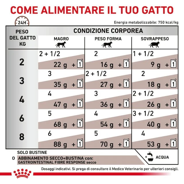12x85g Royal Canin Gastrointestinal Fibre Response - Gatto