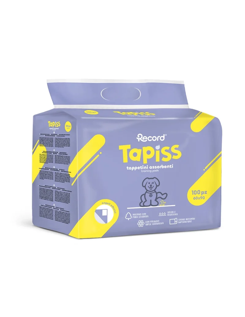 100 Tappetini Igienici Cani Record Tapiss 60x90cm