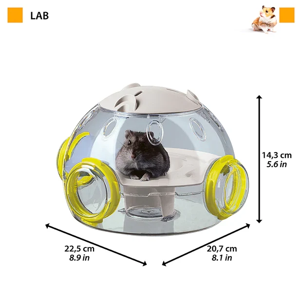 Ferplast Lab casetta per criceti e piccoli roditori