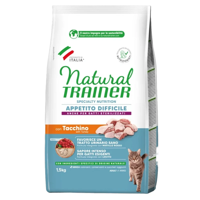 TRAINER Gatto Exigent Tacchino 1,5Kg