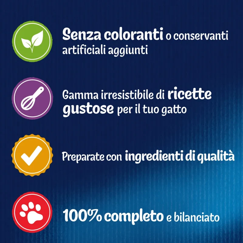 44x85g Felix Ghiottonerie Multipack - Cibo Umido per Gatti