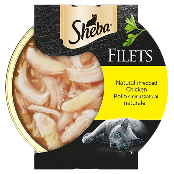 Sheba Filets Gatto Pollo Naturale 60 g