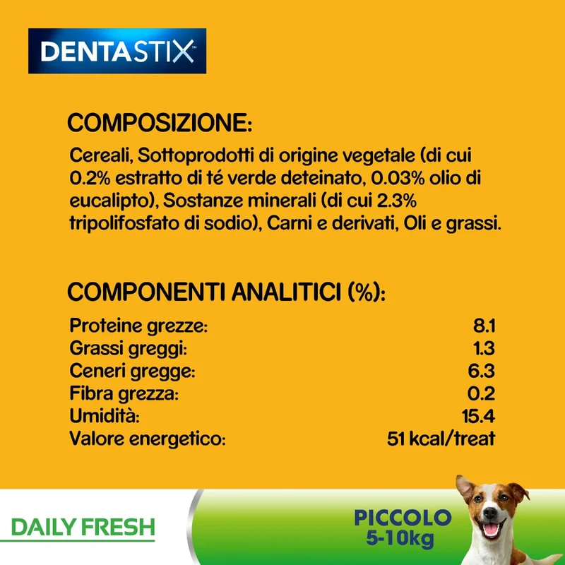 Pedigree Dentastix Fresh Small 35pz – Cani di Taglia 5-10kg