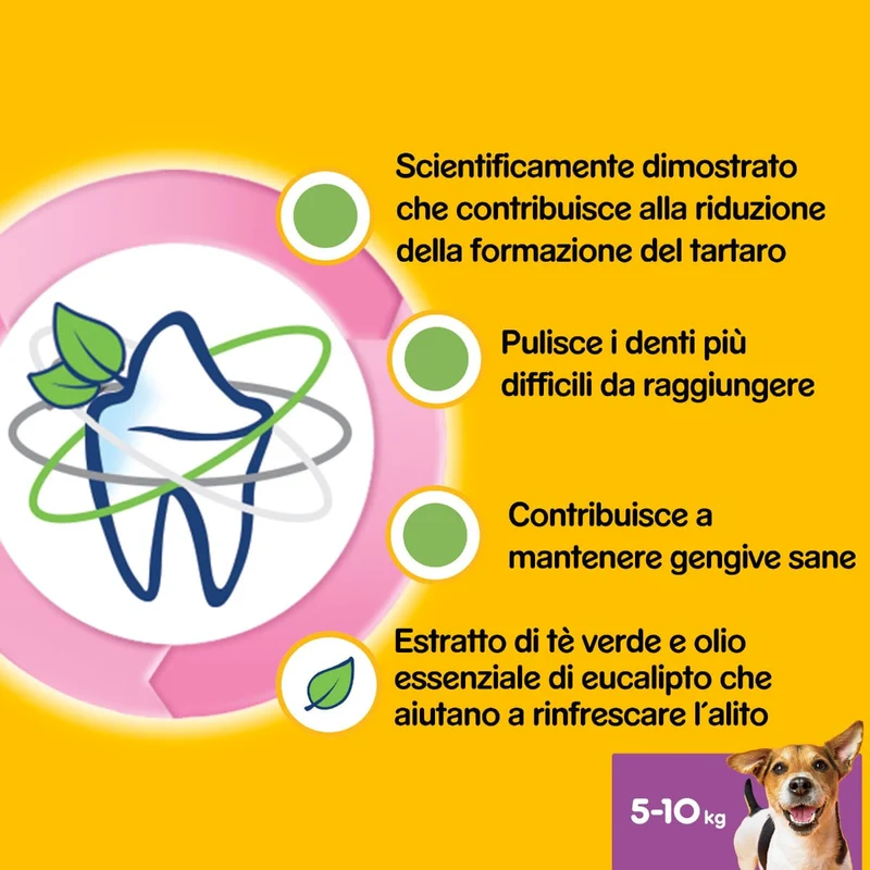 Pedigree Dentastix Fresh Small 35pz – Cani di Taglia 5-10kg