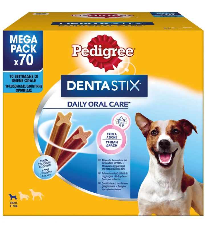 Pedigree Dentastix Small 70pz – Cani di Taglia 5-10kg