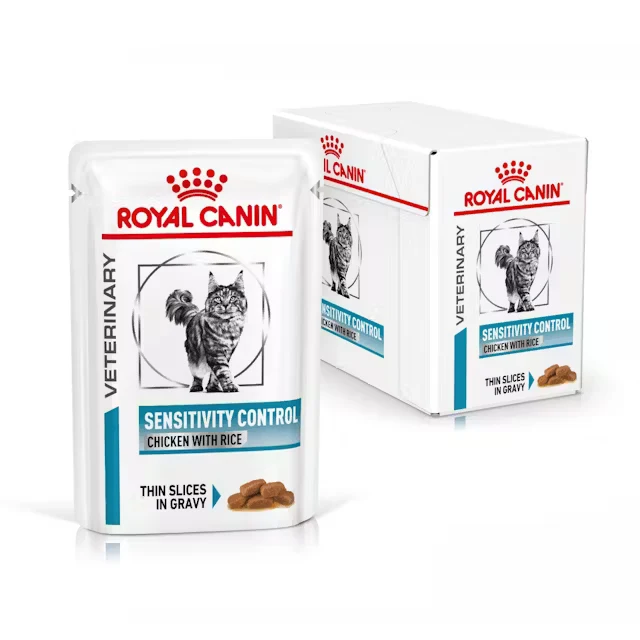 12x85 g Royal Canin Sensitivity Control Gatto Alimento Umido Dietetico