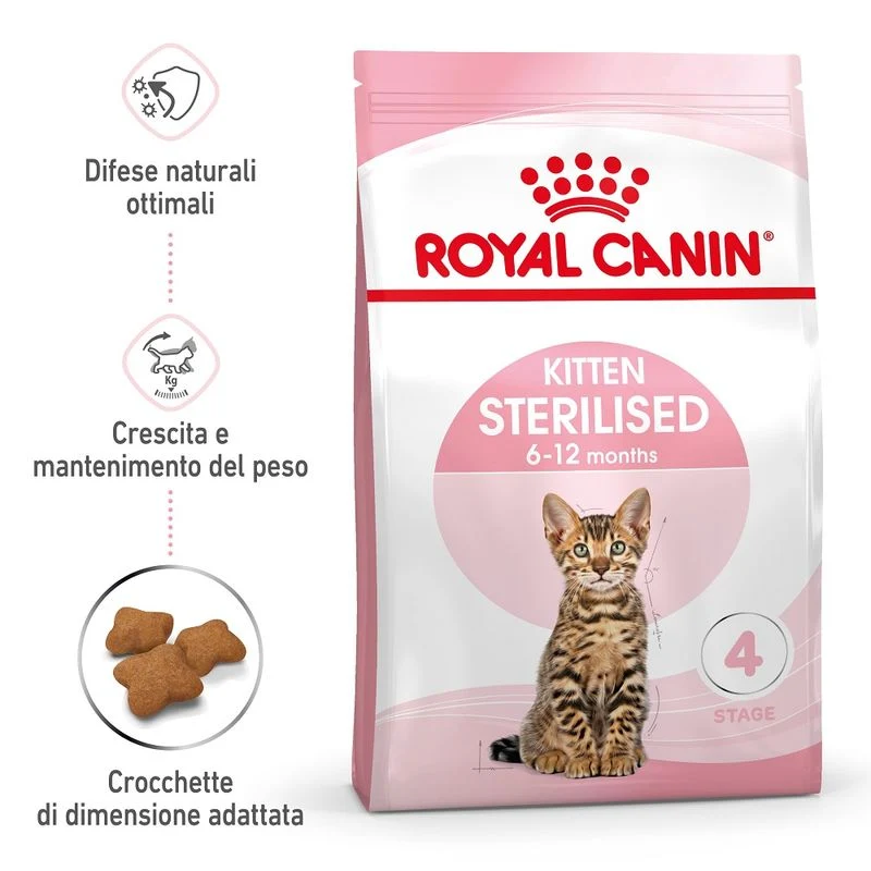 Royal Canin Kitten Sterilised 3,5kg - Crocchette per Gatti