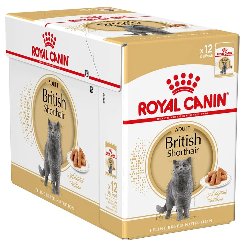 12x85g Royal Canin Adult British Shorthair - Umido Gatto