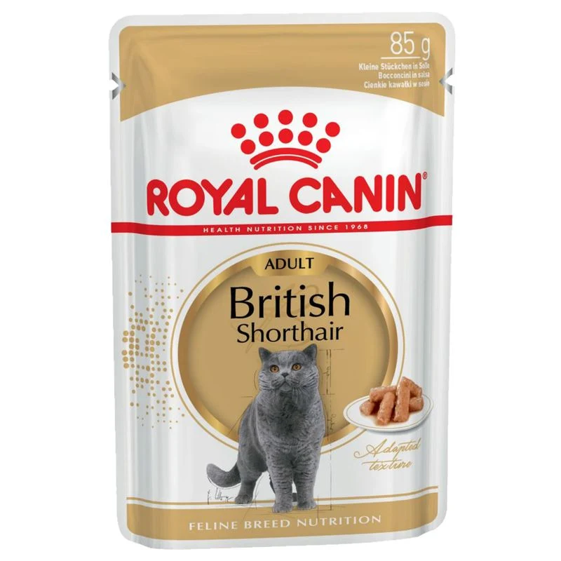 12x85g Royal Canin Adult British Shorthair - Umido Gatto
