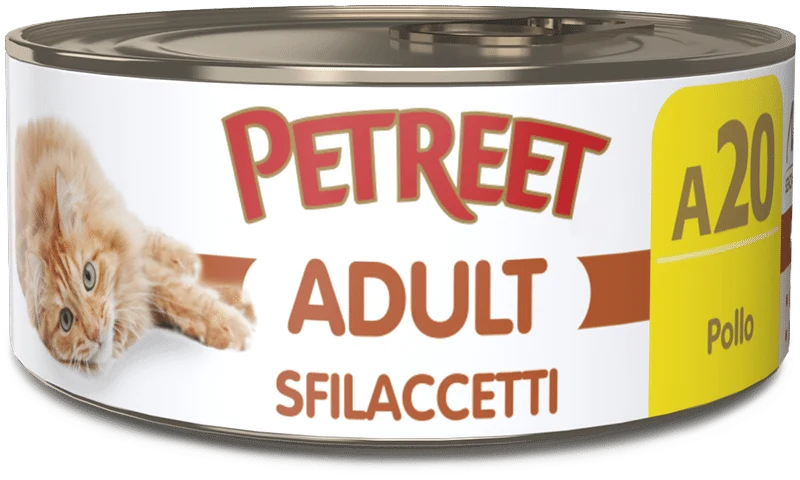 PETREET A20 Cat Sfilaccetti di Pollo 70Gr