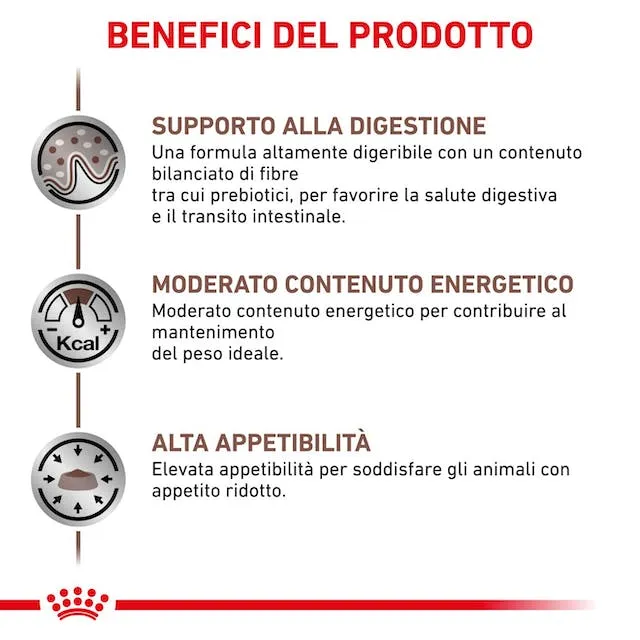 12x85g Royal Canin Gastrointestinal Moderate Calorie - Umido Gatto